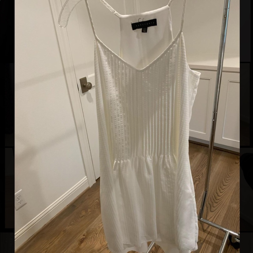 Cute white sundress